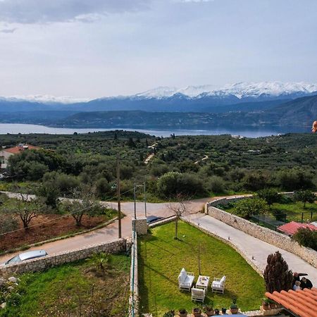 Villa Aitheras With Sea Views And Garden Stérnai Exterior foto